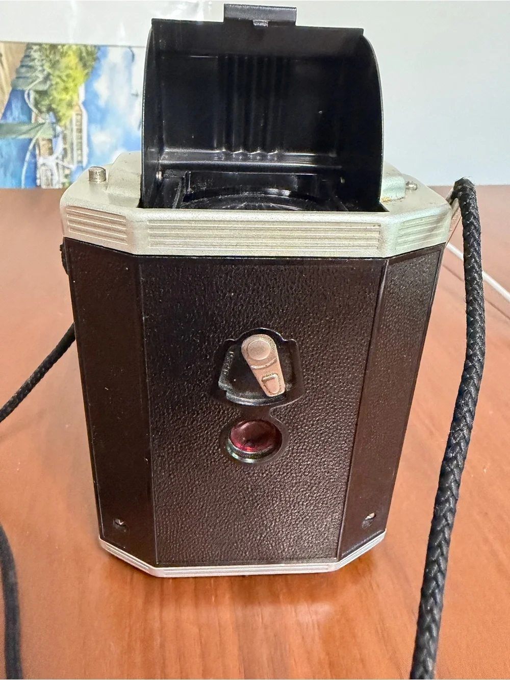 Kodak Brownie Reflex Twin-Lens Camera in Black and Silver